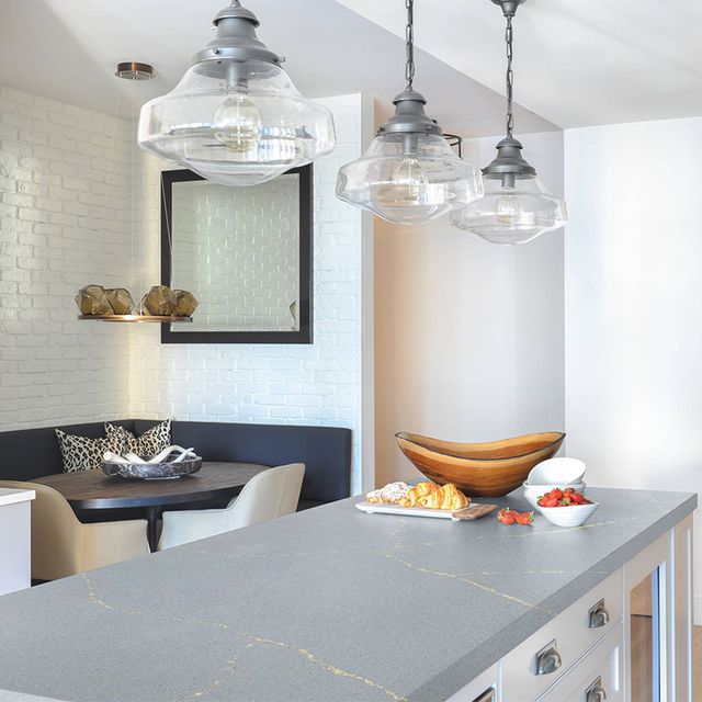 Chine Fabricants de surfaces solides Grandes dalles Comptoirs de cuisine &agrave; surface solide en acrylique