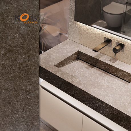 พื้นผิวของแข็งอะคริลิคหนา 12 มม.